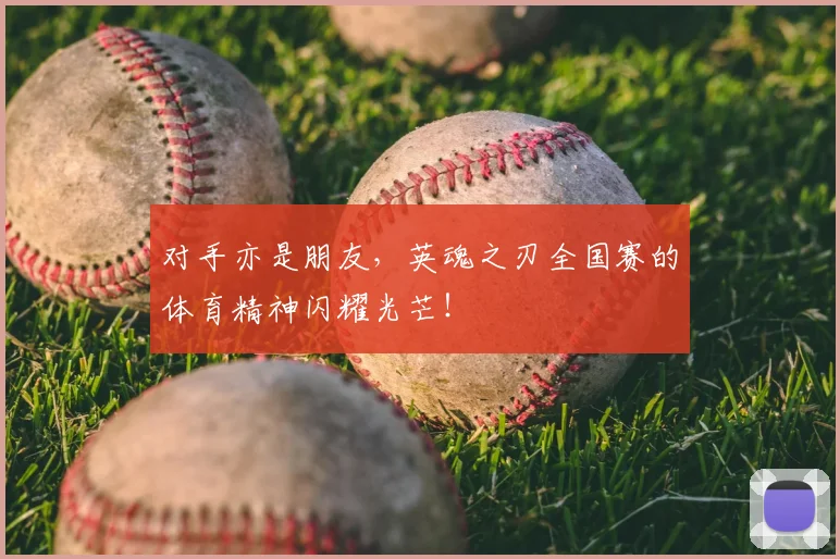 对手亦是朋友,英魂之刃全国赛的体育精神闪耀光芒!